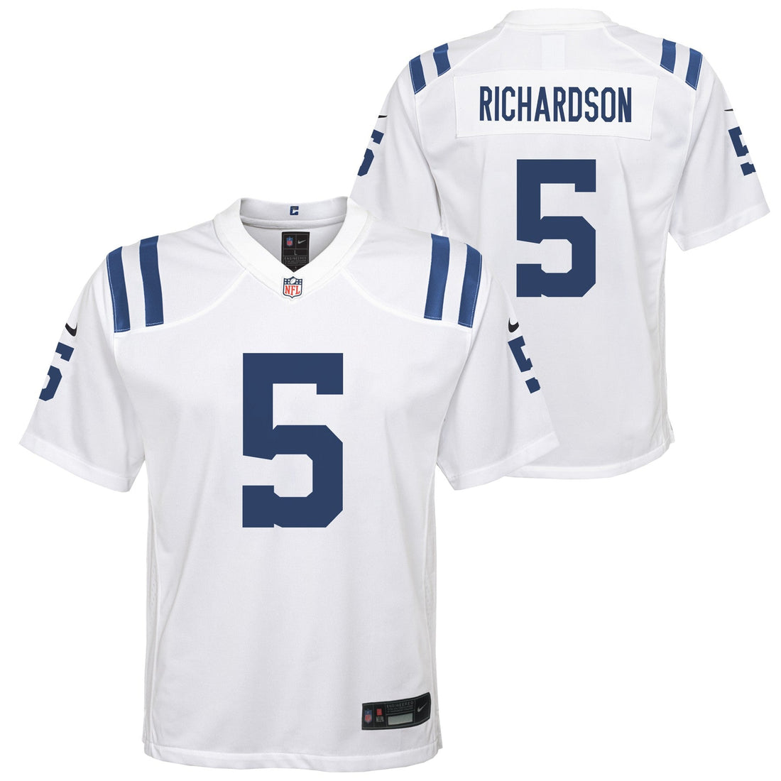 Youth Indianapolis Colts Anthony Richardson Nike White Road Game Jersey