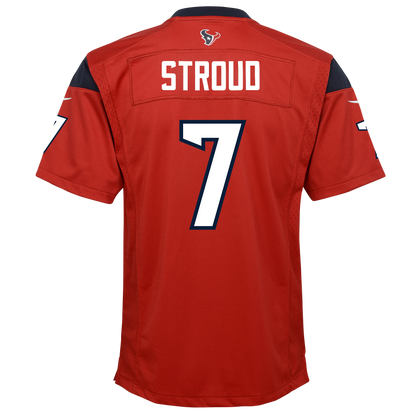 Youth Houston Texans C.J. Stroud Nike Alternate Red Game Jersey