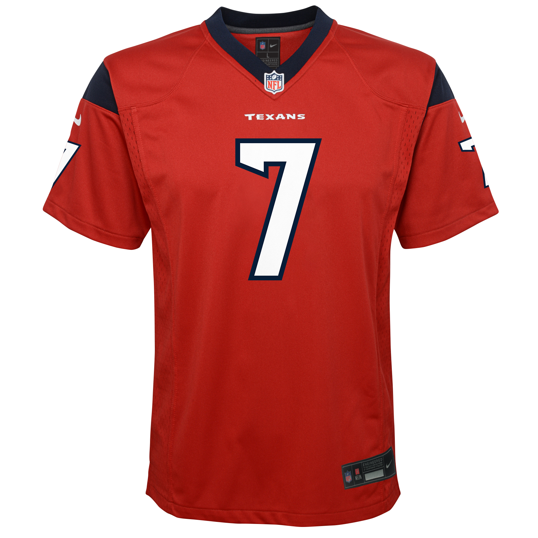 Youth Houston Texans C.J. Stroud Nike Alternate Red Game Jersey