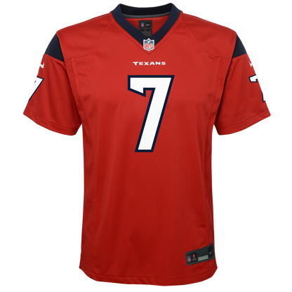 Youth Houston Texans C.J. Stroud Nike Alternate Red Game Jersey