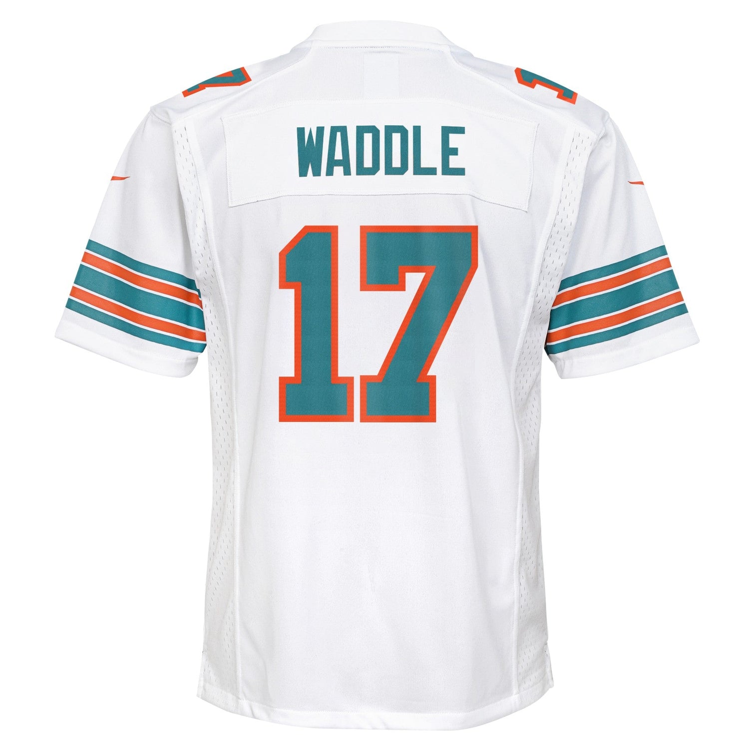 Youth Jaylen Waddle Miami Dolphins Nike White Alternate Game Jersey