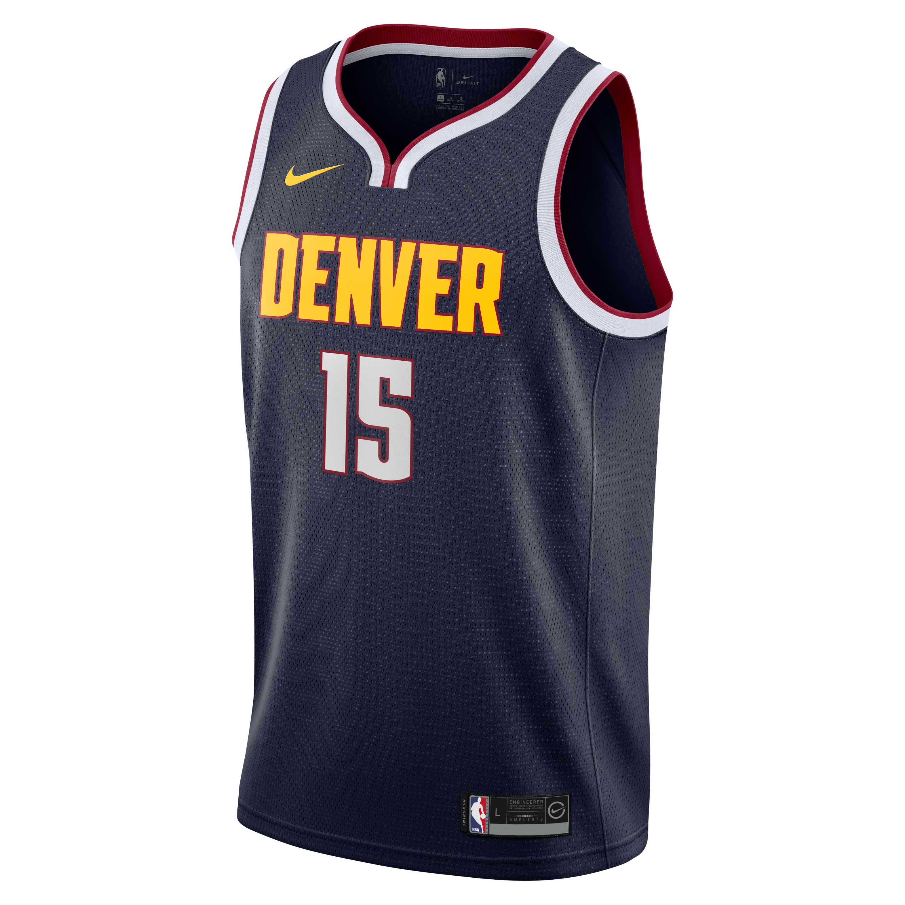 Youth Golden Denver Nuggets Nikola Jokic Nike Navy Swingman Icon Jersey