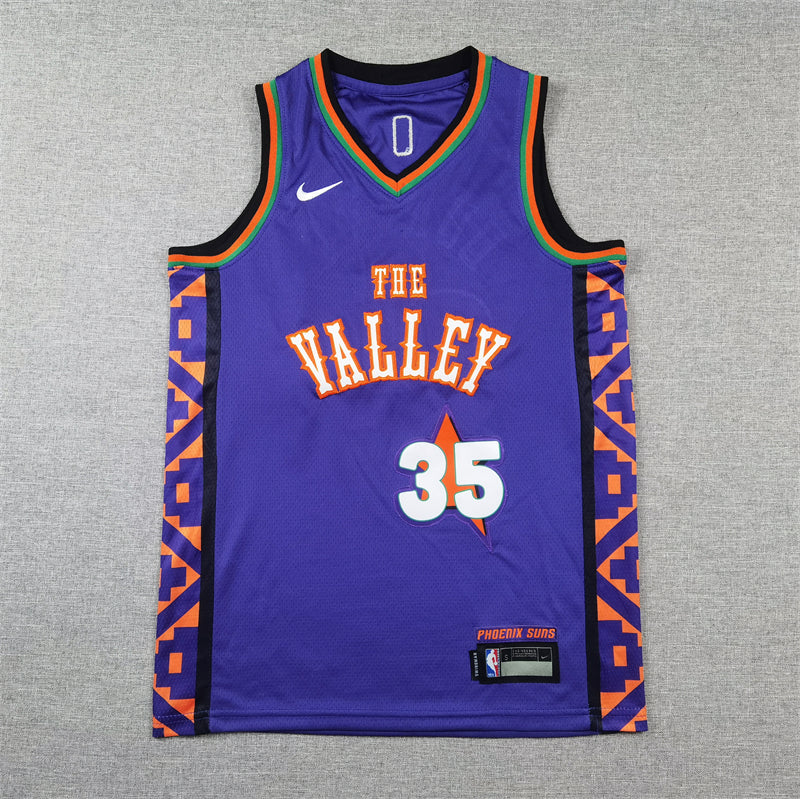 Phoenix Suns 35 Purple City Edition Jersey NBA