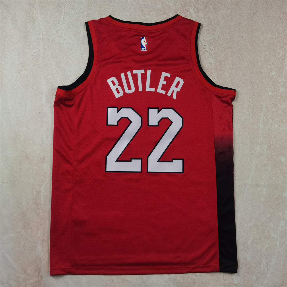 Miami Heat 22 Red City Edition Jersey NBA