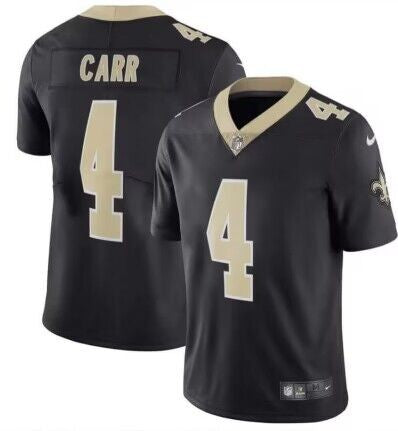 New Orleans Saints 4 Black Saints Jersey NFL