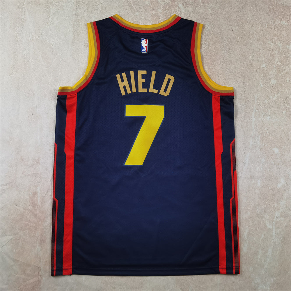 Golden State Warriors 7 Dark Blue City Edition Jersey NBA