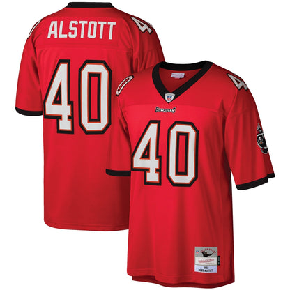 Mike Alstott Tampa Bay Buccaneers Mitchell &amp; Ness Legacy Jersey - Red