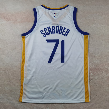 Golden State Warriors 71 White Jersey NBA