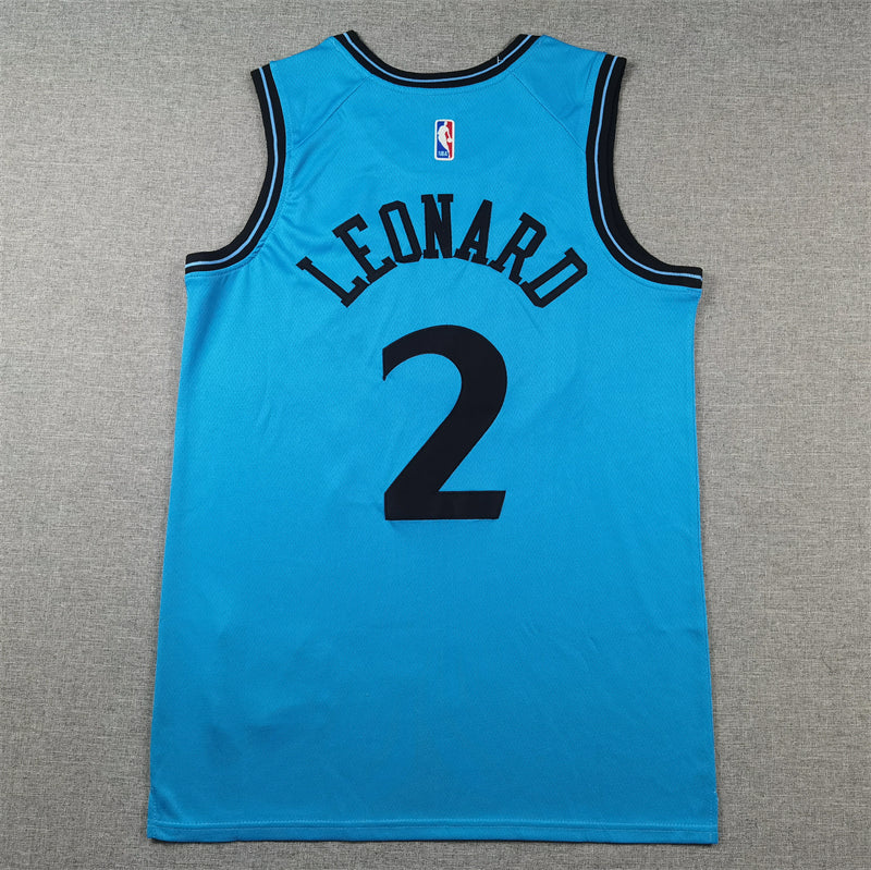 LA Clippers 2 Blue City Edition Jersey NBA