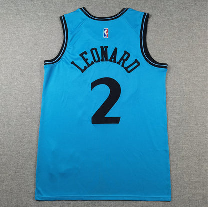 LA Clippers 2 Blue City Edition Jersey NBA