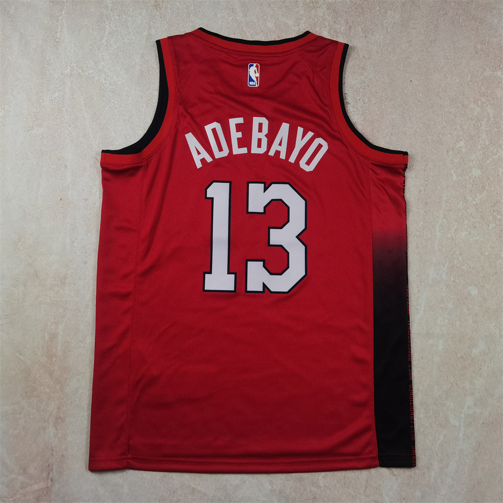 Miami Heat 13 Red City Edition Jersey NBA