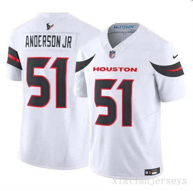 Houston Texans 51 White New Generation Jersey NFL