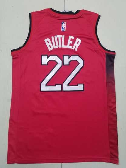 Miami Heat 22 Red City Jersey NBA