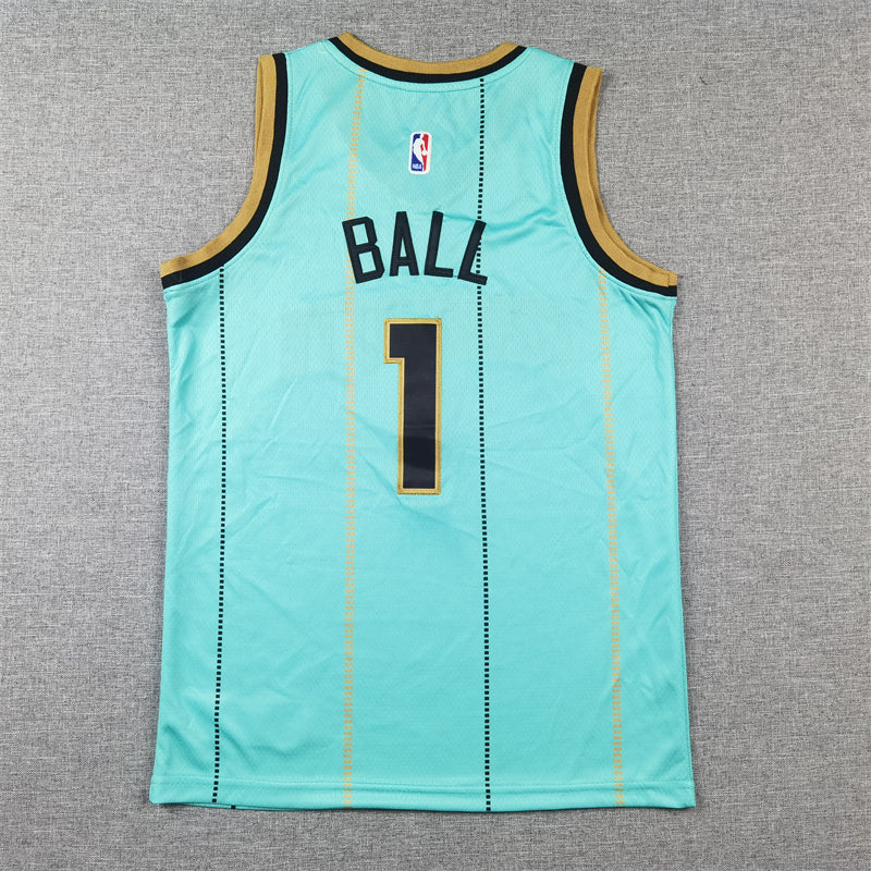 Charlotte Hornets 1 Green Jersey NBA