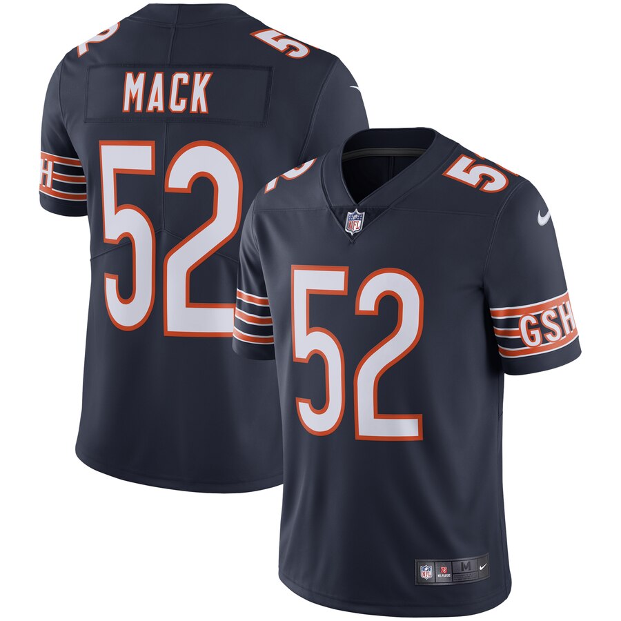 Chicago Bears 52 Navy Blue Jersey NFL