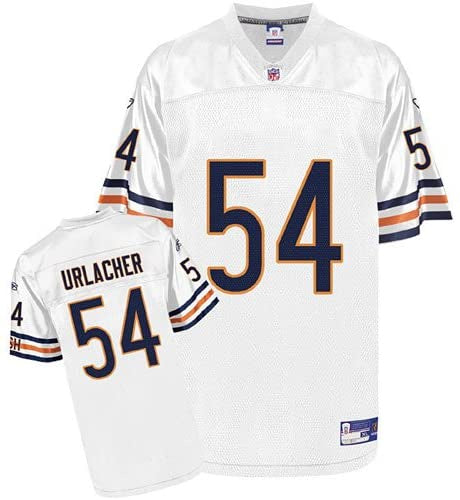 Chicago Bears Brian Urlacher Reebok White Jersey