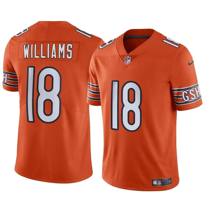 Chicago Bears 18 Orange Jersey NFL