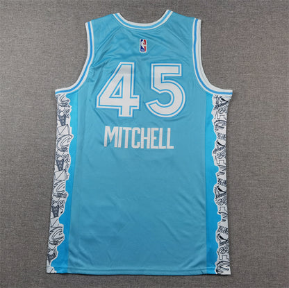 Cleveland Cavaliers 45 Blue City Edition Jersey NBA