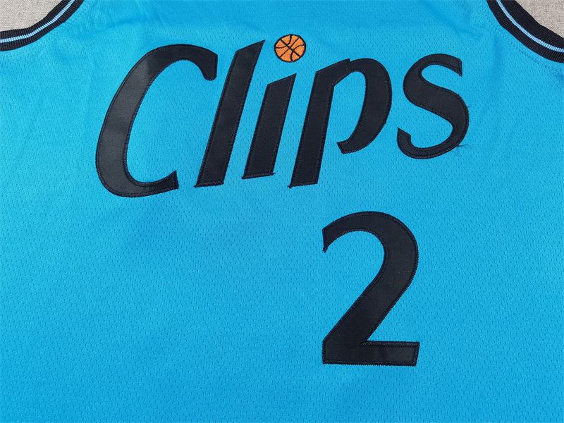 LA Clippers 2 Blue City Edition Jersey NBA