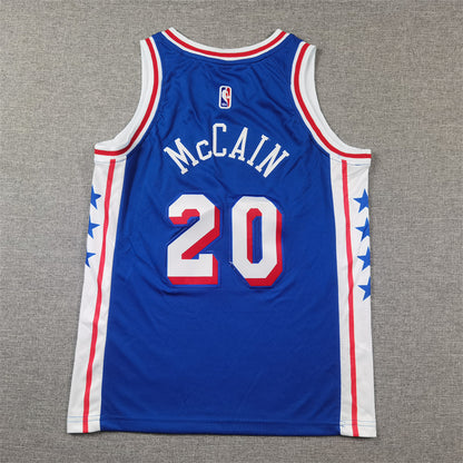 Philadelphia 76ers 20 blue Jersey NBA