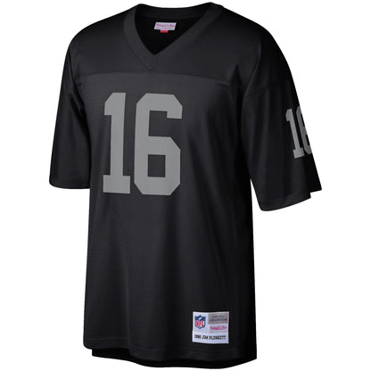 Mens Las Vegas Raiders Jim Plunkett Mitchell &amp; Ness Black Retired Player Legacy Jersey