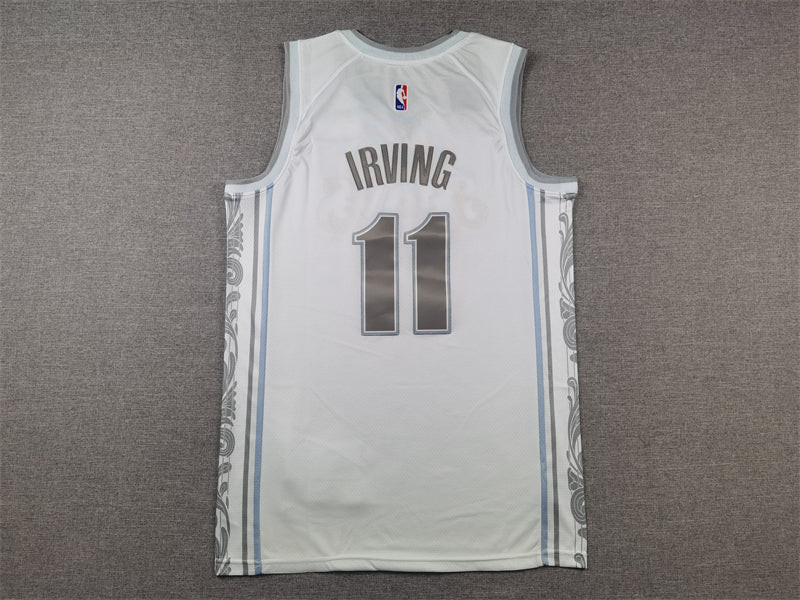 Dallas Mavericks 11 White City Edition Jersey NBA