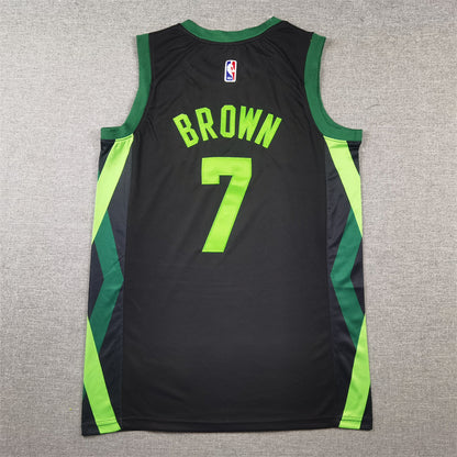 Boston Celtics 7 Black City Edition Jersey NBA