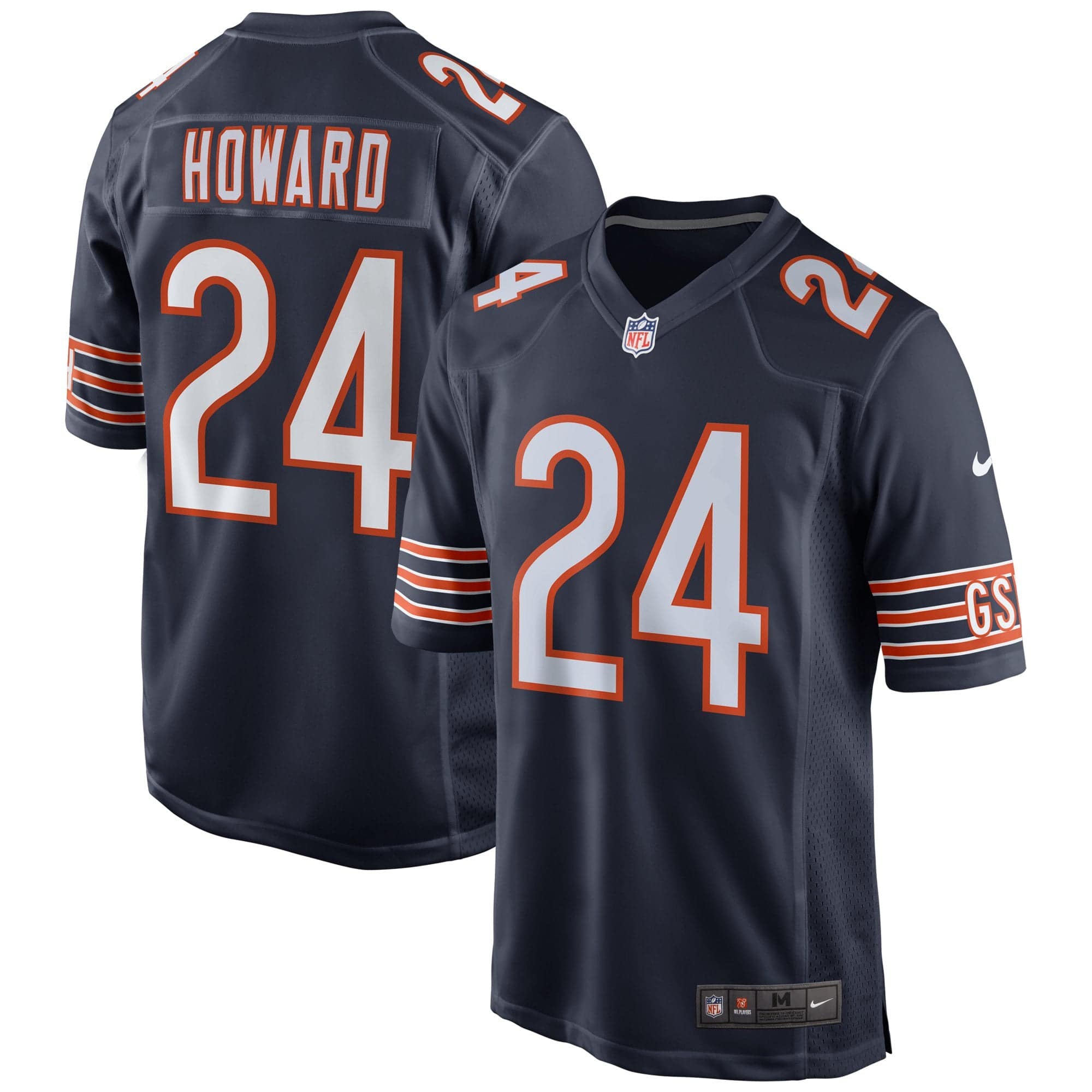 Youth Chicago Bears Jordan Howard Nike Navy Game Jersey