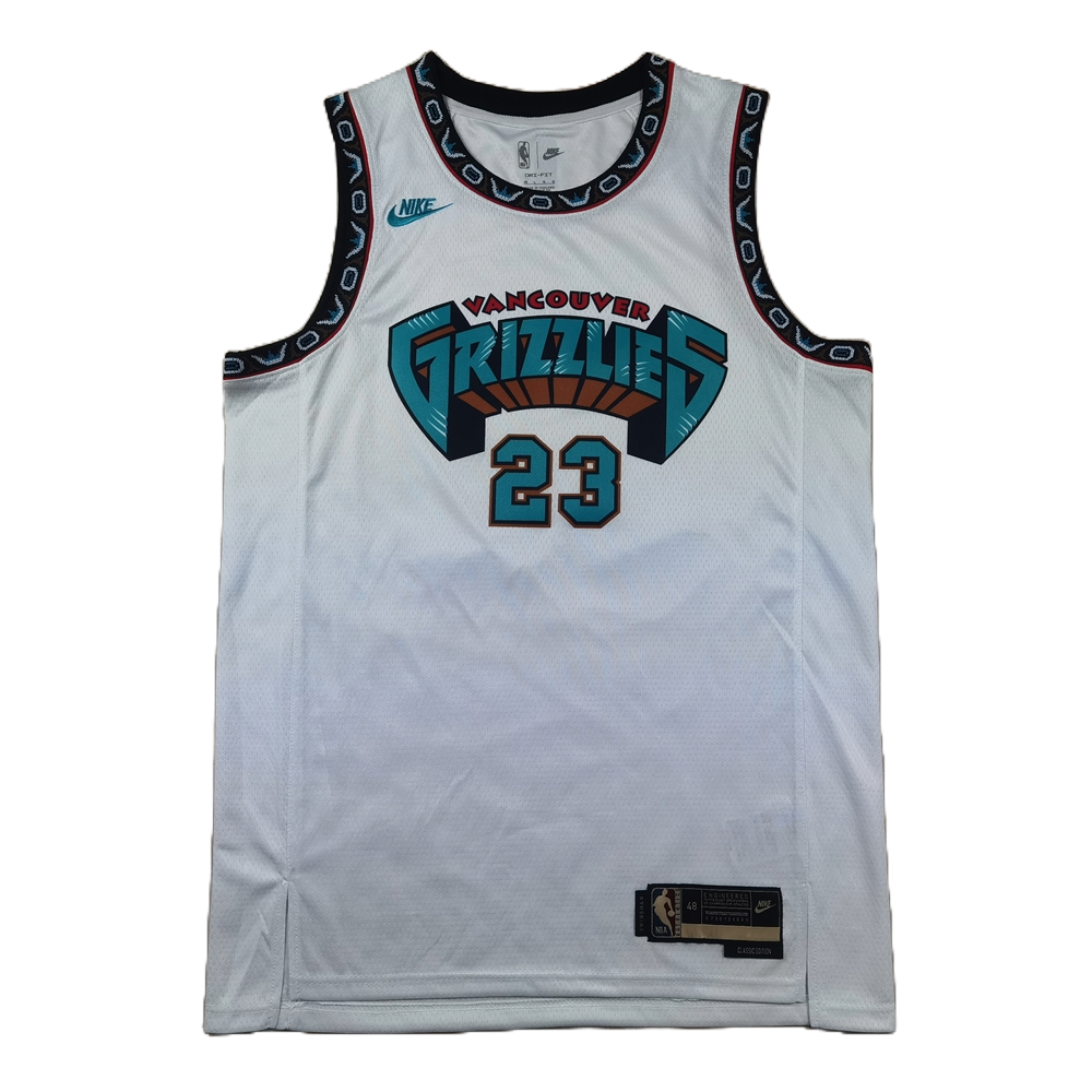 Memphis Grizzlies 23 Classic White Jersey NBA