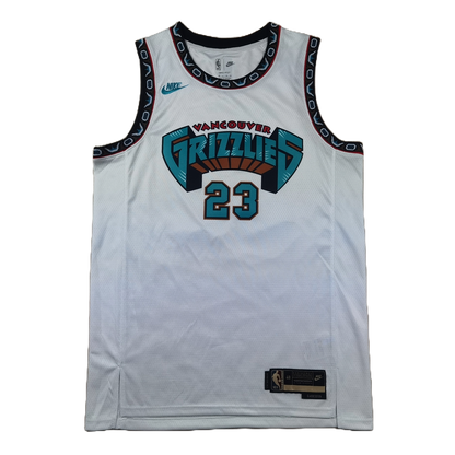 Memphis Grizzlies 23 Classic White Jersey NBA