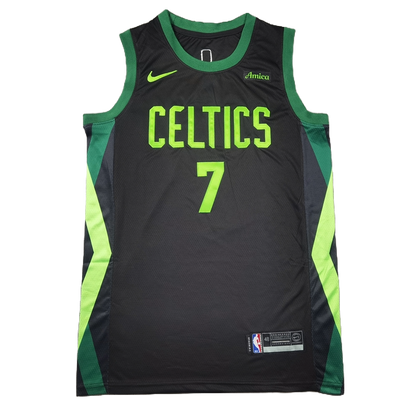 Boston Celtics 7 Black City Edition Jersey NBA