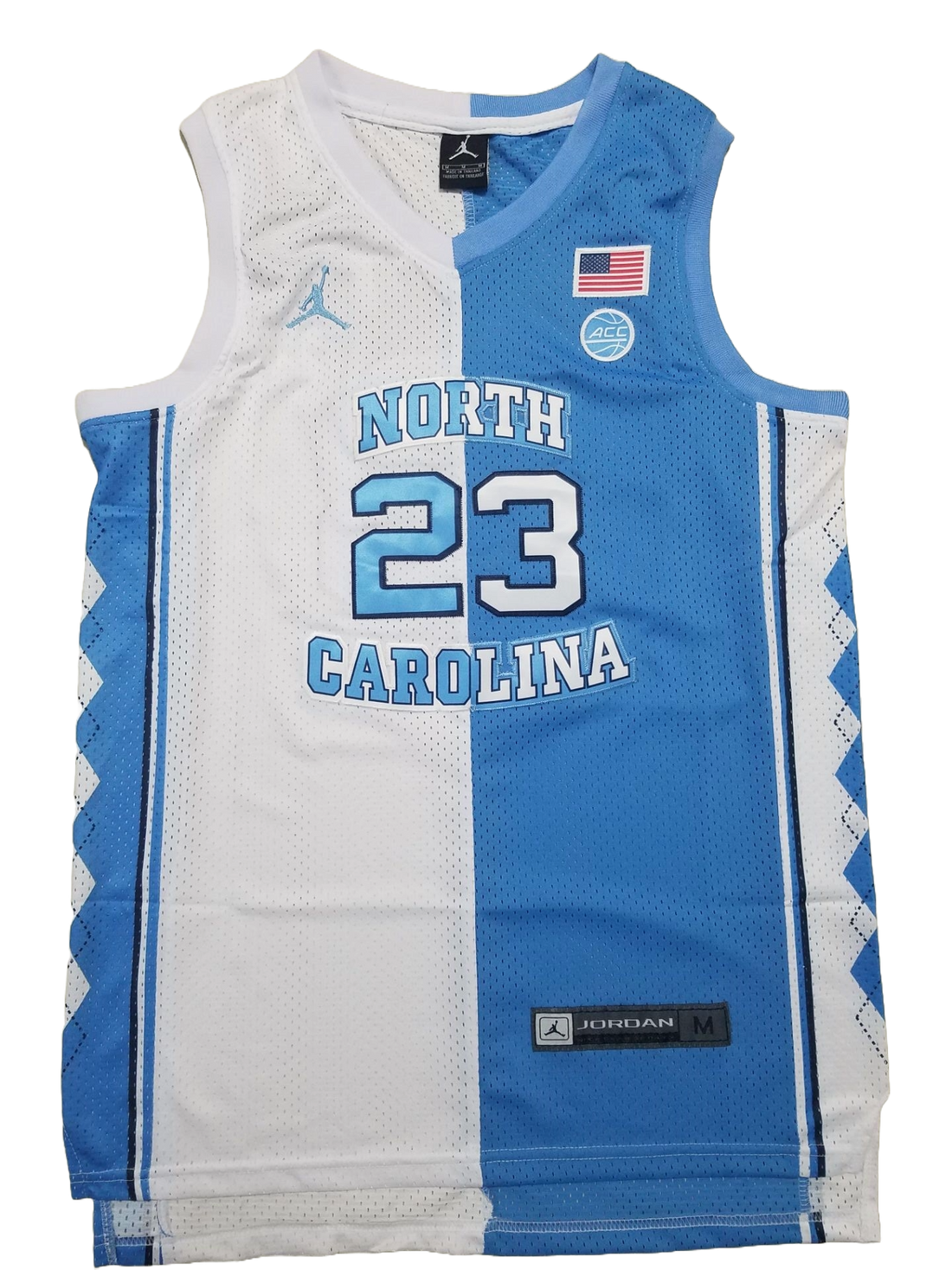 North Carolina 23 blue and white Yin and Yang version Jersey NBA