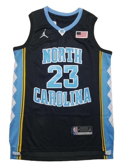 North Carolina 23 Black Jersey NBA
