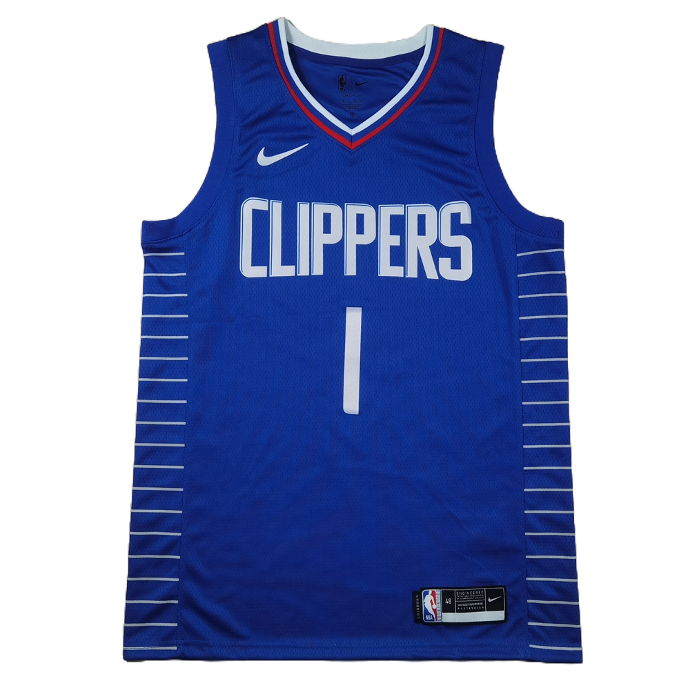 LA Clippers 1 Blue Jersey NBA