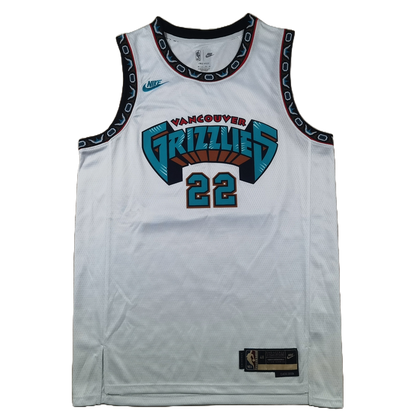 Memphis Grizzlies 22 Classic White Jersey NBA