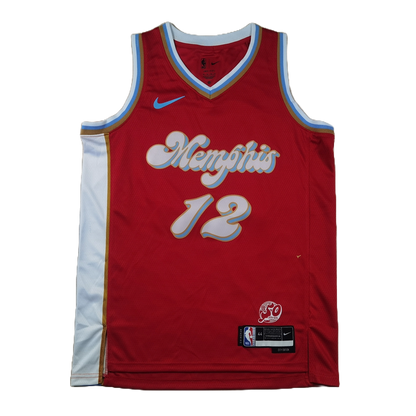 Memphis Grizzlies 12 Red City Edition Jersey NBA