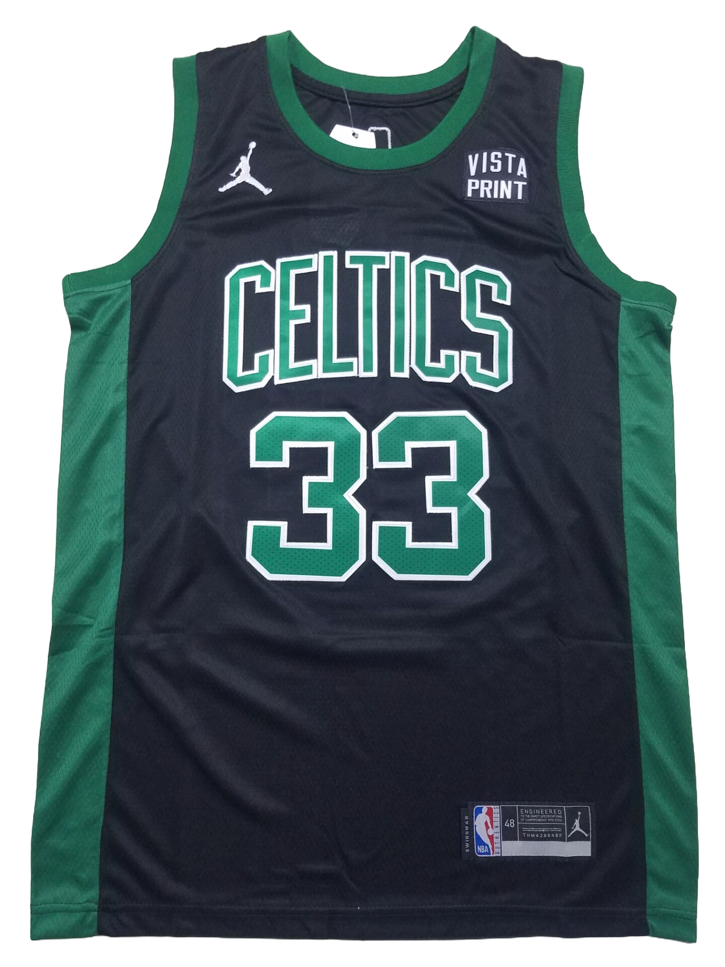 Boston Celtics 33 Black Jersey NBA