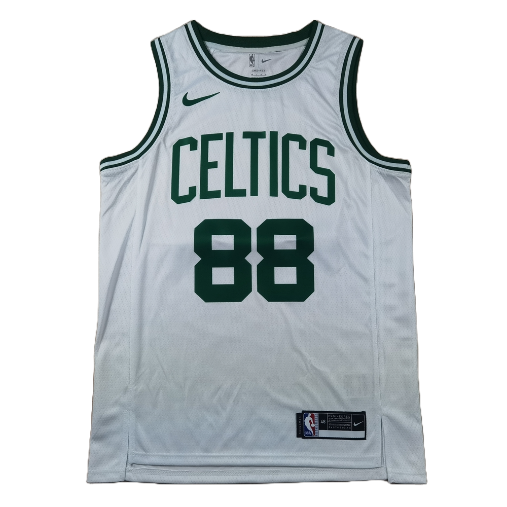 Boston Celtics 88 White Jersey NBA