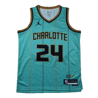 Charlotte Hornets 24 Green City Edition Jersey NBA