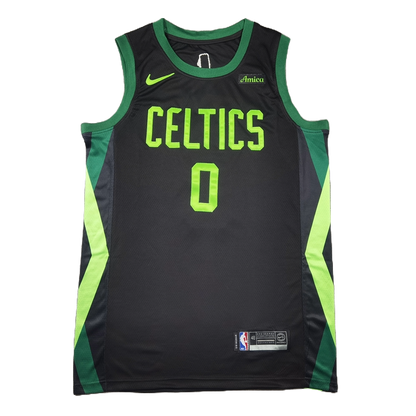 Boston Celtics 0 Black City Edition Jersey NBA