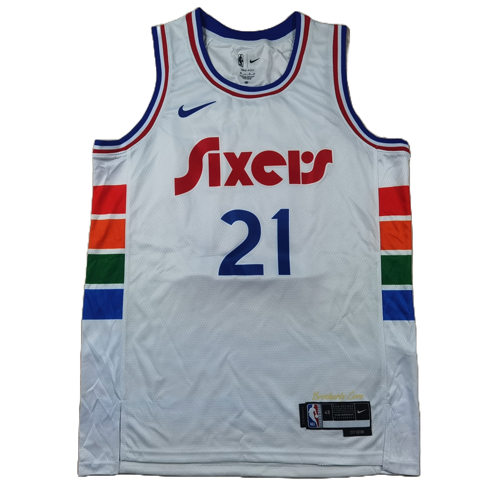 Philadelphia 76ers 8 White City Edition Jersey NBA