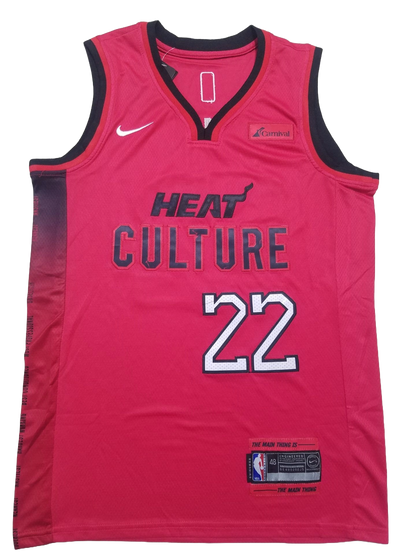 Miami Heat 22 Red City Jersey NBA