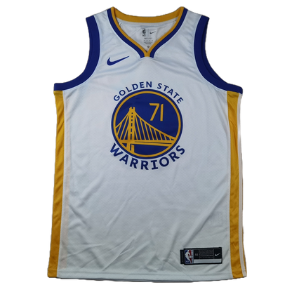 Golden State Warriors 71 White Jersey NBA