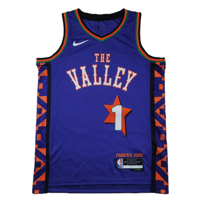 Phoenix Suns 1 Purple City Edition Jersey NBA