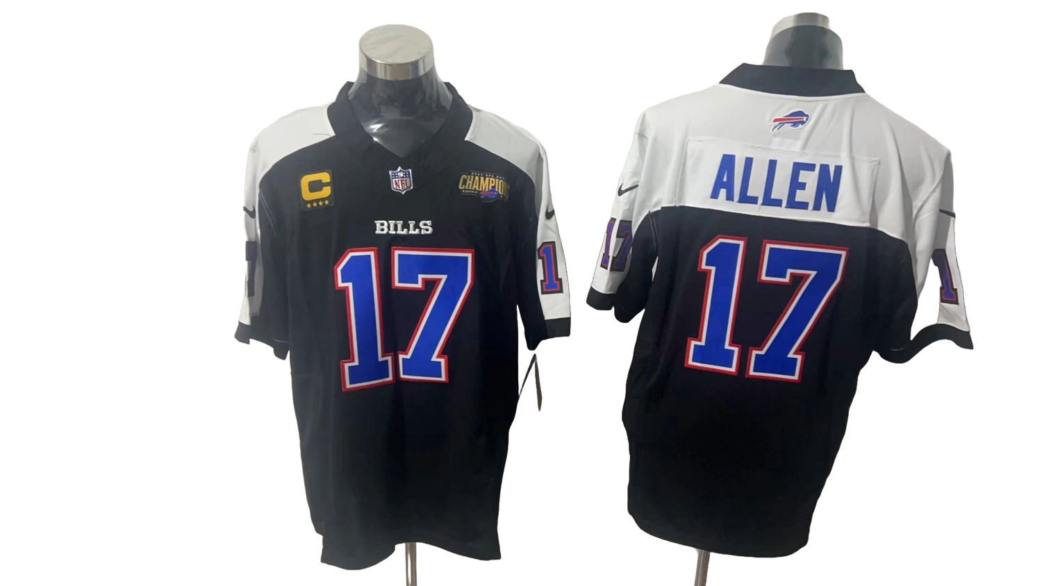 Buffalo Bills 17 Black Three Generations of Gratitude Jersey NFL