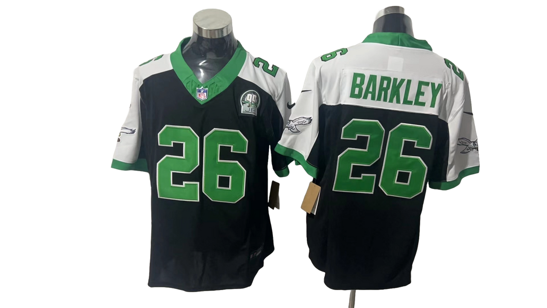 Philadelphia Eagles 26 White &amp; Dark Blue Three Generations of Gratitude Jersey NFL