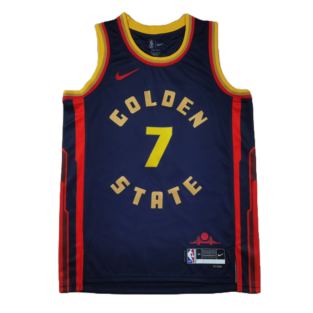 Golden State Warriors 7 Dark Blue City Edition Jersey NBA