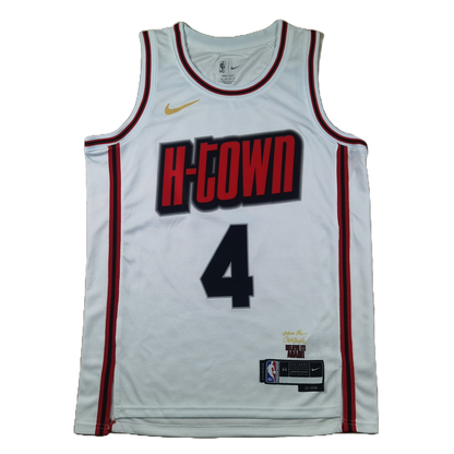 Houston Rockets 4 White City Edition Jersey NBA