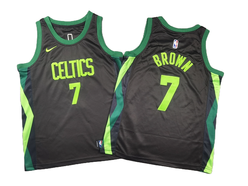 Boston Celtics 7 Black City Edition Jersey NBA