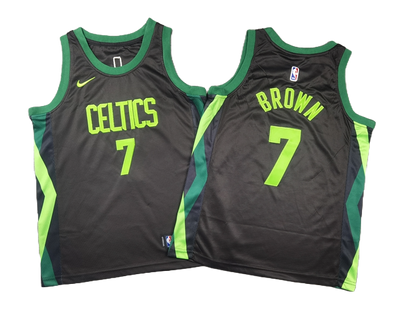 Boston Celtics 7 Black City Edition Jersey NBA